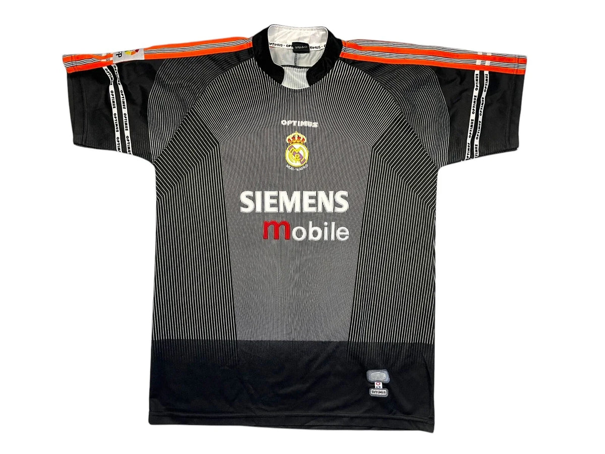 REAL MADRID Siemens Mobile OPTIMUS FOOTBALL JERSEY Soccer Fan Shirt Men's XL Unisex , , , Long Sleeve Tee