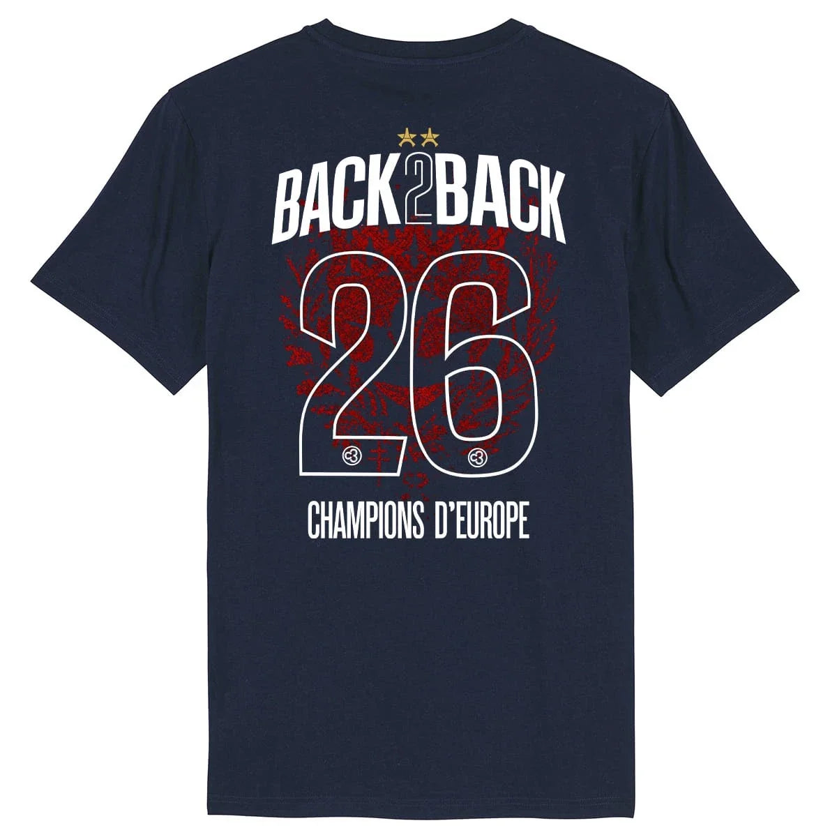 PSG Men's 2 Stars 2026 League Jersey Football Football Champions - 4XL Unisex , , , Long Sleeve Tee