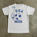 Vintage USA Soccer Tee Unisex , , , Long Sleeve Tee