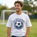Scotland Football T Shirt Soccer Ball Supporter Gift for Adults & Kids Unisex , , , Long Sleeve Tee