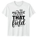 My Heart Is On That Womens Soccer Mom Soccer Birthday Gift For Her Unisex , , , Long Sleeve Tee