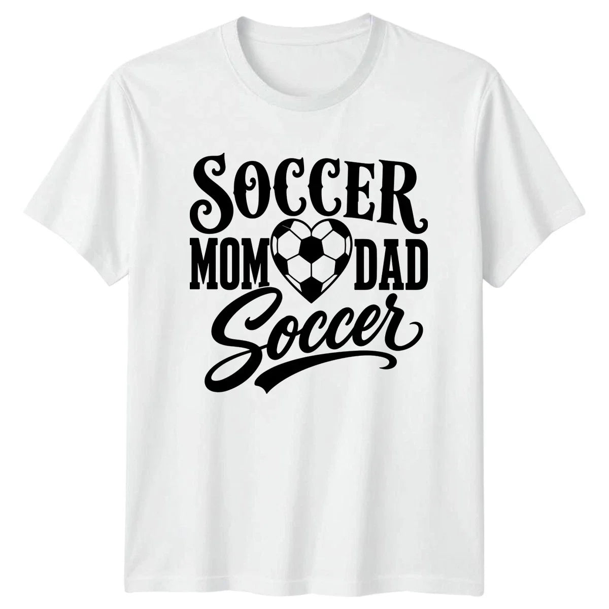 Soccer Mom Dad Soccer Soccer Parents Soccer Gift For Him And Her Unisex , , , Long Sleeve Tee