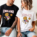 Lion Football Fan , 2026 Football Tee, England Team Fan Gift Unisex Top Unisex , , , Long Sleeve Tee