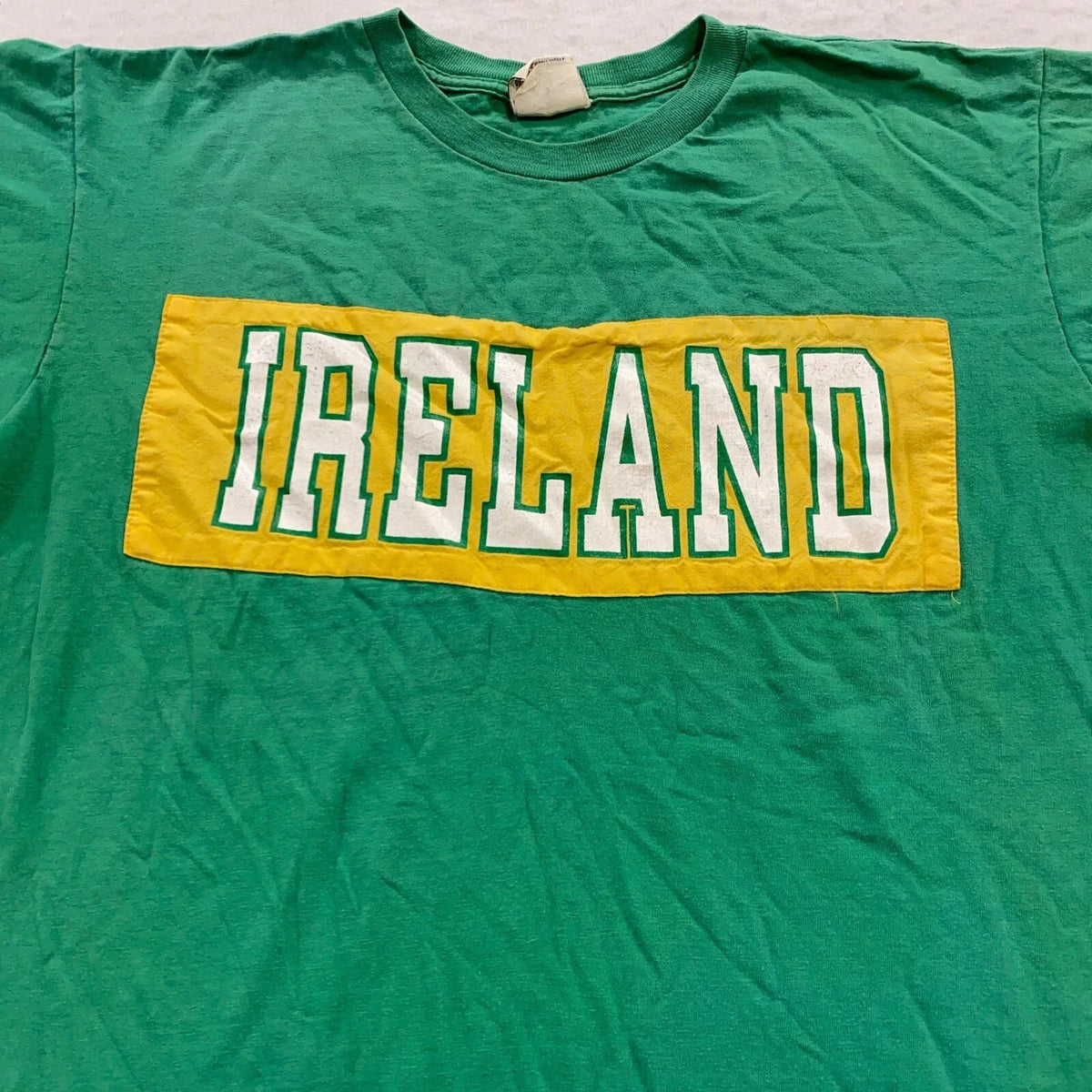 vintage 90s IRELAND WORLD CUP SPORTS LARGE soft soccer Unisex , , , Long Sleeve Tee