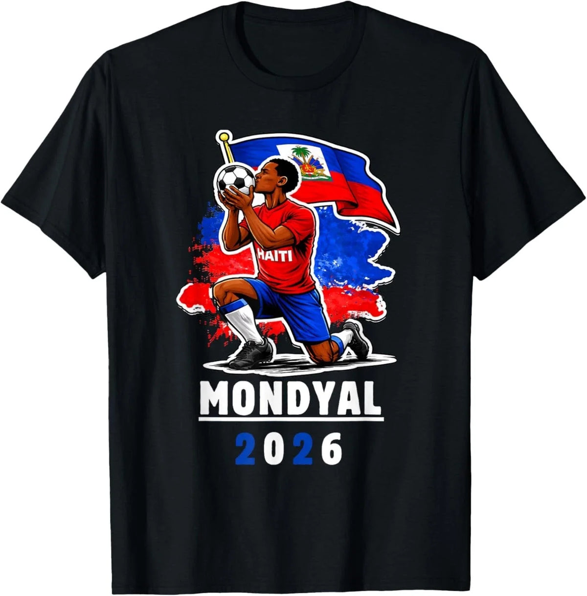 Haiti Soccer 2026 Haitian World Football Fan Ayiti Lover Unisex , , , Long Sleeve Tee
