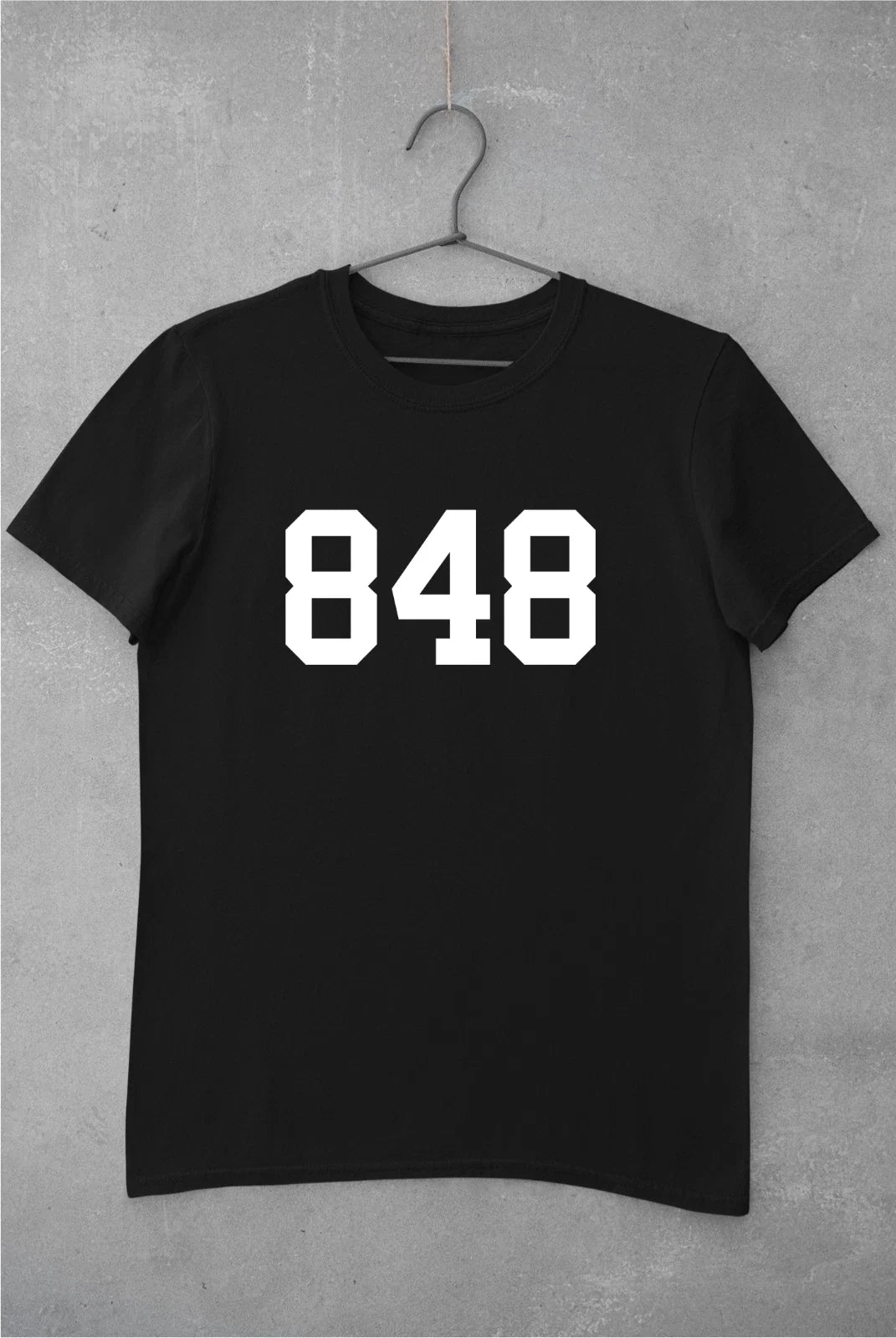 New Jersey Shirt, 848 Area Code, Middlesex, Somerset, Union, NJ Unisex , , , Long Sleeve Tee