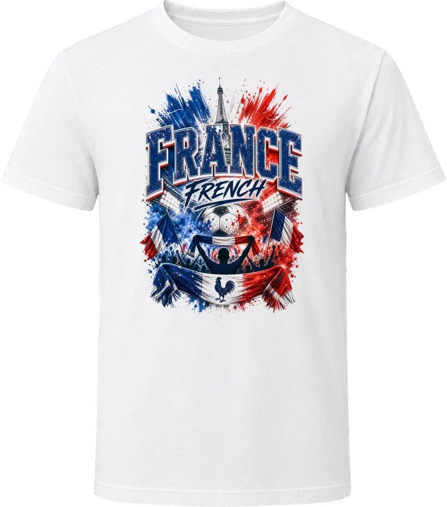 France French Soccer Football National Supporters T Shirt Unisex , , , Long Sleeve Tee