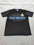 Real Madrid Football Club Graphic T Shirt Mens Small Black Soccer Fan Tee Unisex , , , Long Sleeve Tee