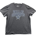 Dallas Cowboys Men's XL Gray Retro Football Sportswear Training Athletic Unisex , , , Long Sleeve Tee