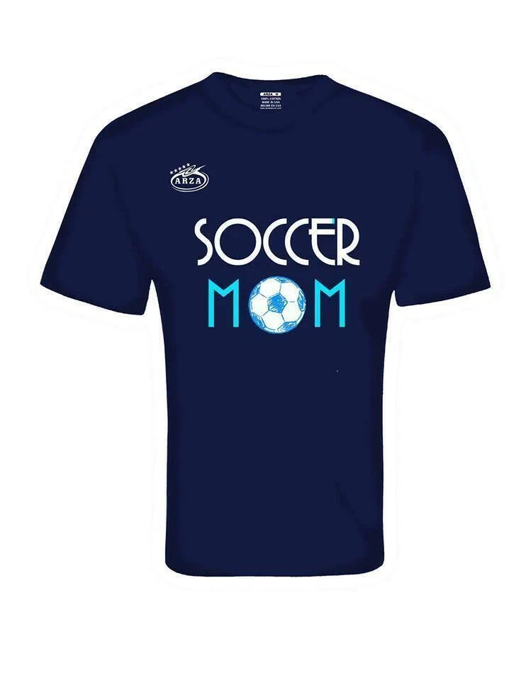 Soccer Mom 100% Cotton Multiple Colors Unisex , , , Long Sleeve Tee