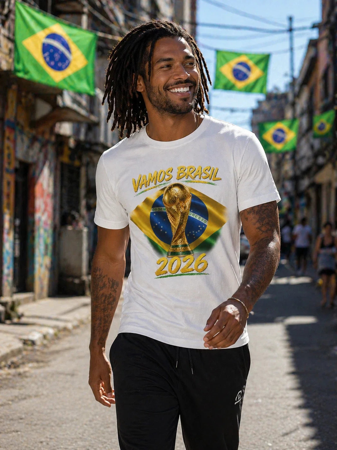 World Cup 2026 Brasil Unisex , , , Long Sleeve Tee