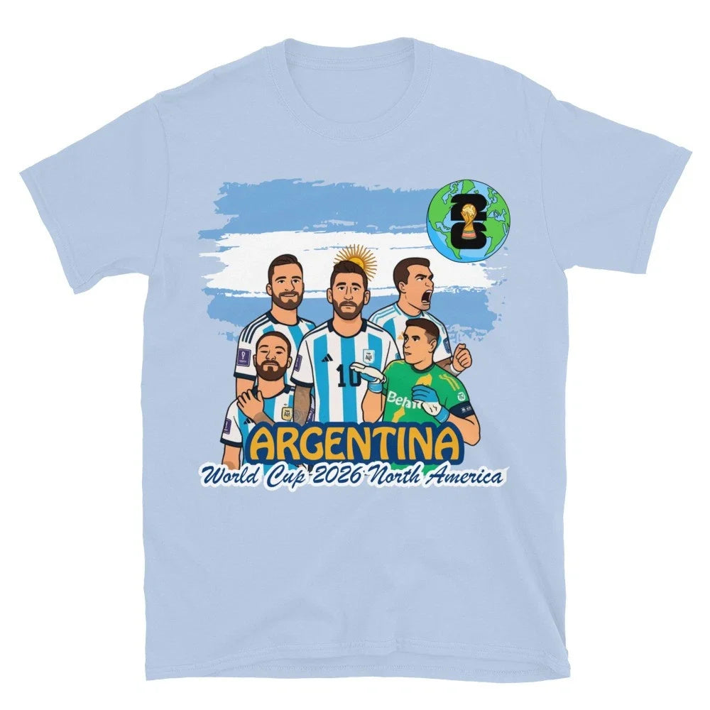 World cup soccer 2026 Argentina Unisex Messi Unisex , , , Long Sleeve Tee