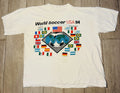Vintage World Cup Shirt Mens Large Soccer Club 1994 USA National Team Unisex , , , Long Sleeve Tee