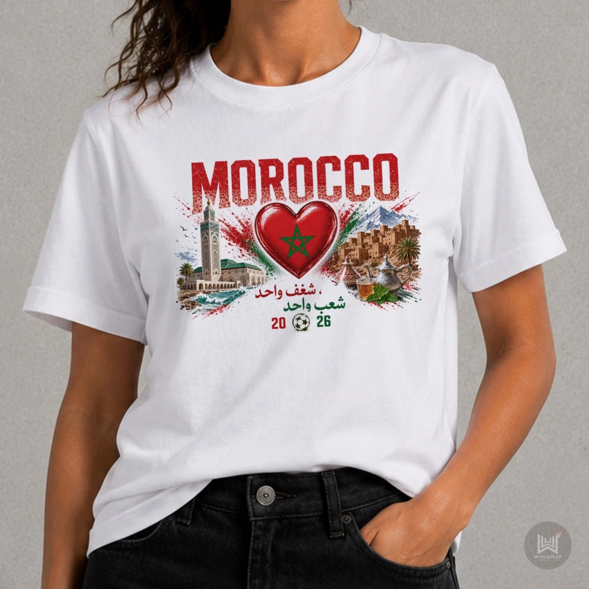 Morocco t shirt football 2026 fan flag Al Mamlakah soccer top design tee gift Unisex , , , Long Sleeve Tee