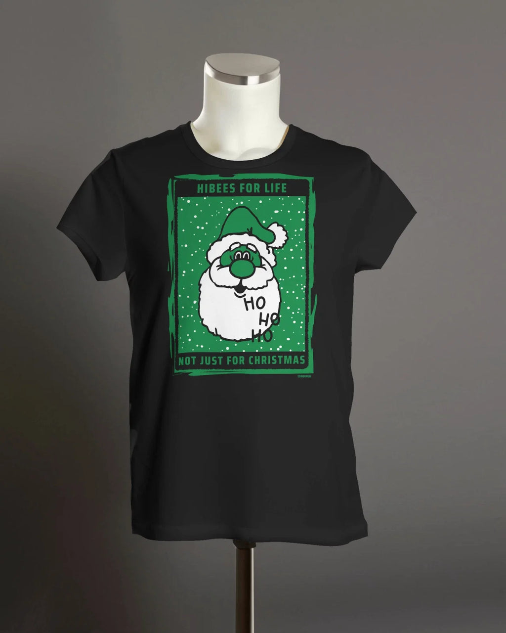 HIBEES For Life T Shirt | Not Just For Christmas | Hibernian Fan | Org Uni Xmas Unisex , , , Long Sleeve Tee