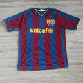 Vintage 90s Y2K Barcelona FC Football Soccer Jersey Kit Large Unisex , , , Long Sleeve Tee