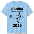 Uruguay Unisex Football T Shirt Game Day Soccer Fan Gift Game Graphic Tee Unisex , , , Long Sleeve Tee