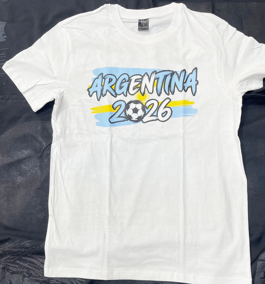 World Cup 2026 Soccer Team Argentina Shirts Unisex , , , Long Sleeve Tee