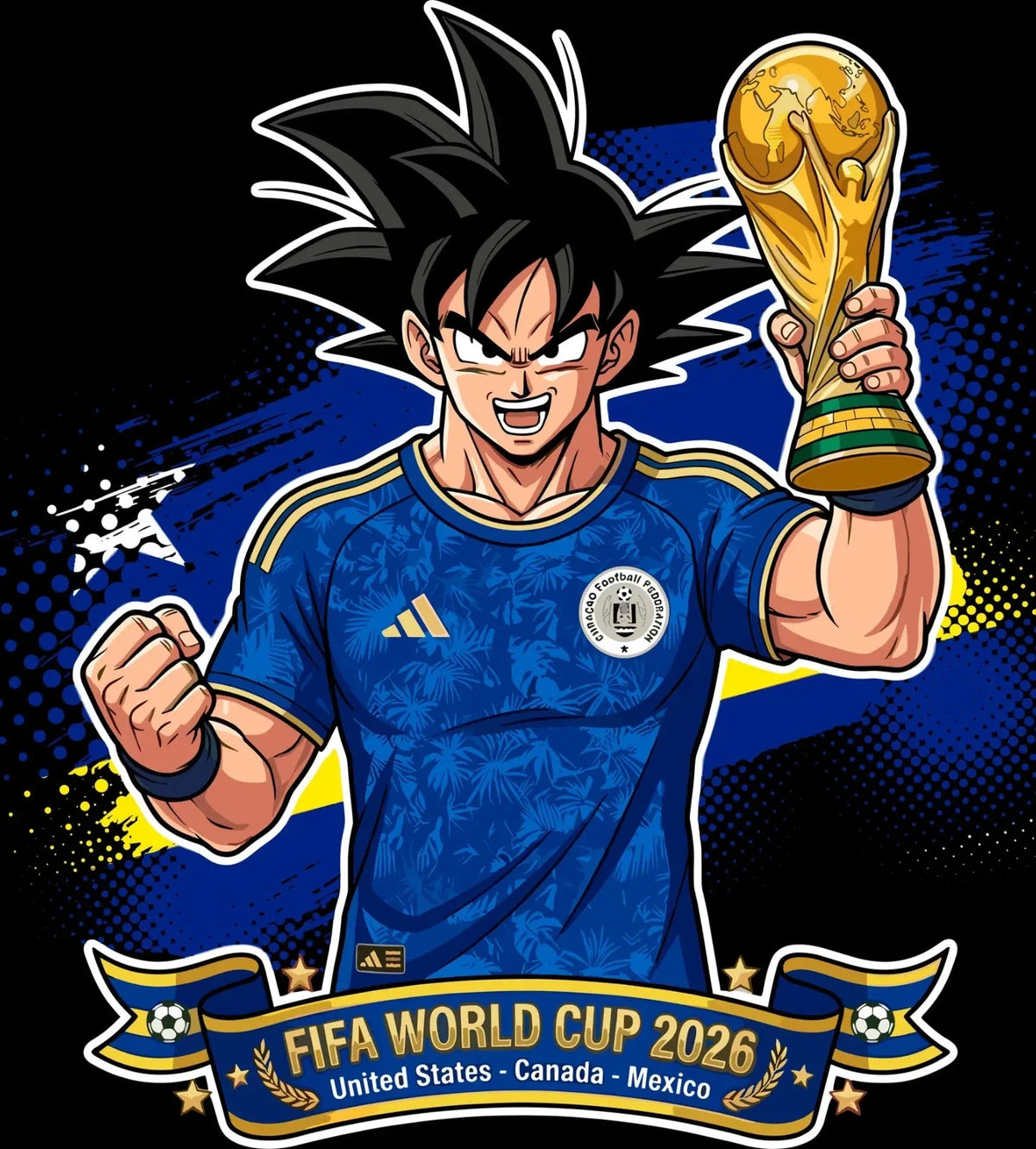 Dc World Cup Football DTF Iron On Heat Transfer Unisex Soccer T shirt Unisex , , , Long Sleeve Tee
