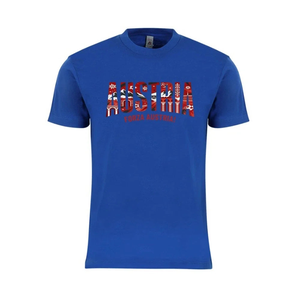 Austria Country Flag Soccer World Cup 2026 Adult Unisex Football Fan Tee Unisex , , , Long Sleeve Tee