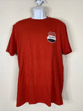 NWOT Gildan Men Size L Red Retro Egypt Soccer Team Crest T Shirt Short Sleeve Unisex , , , Long Sleeve Tee