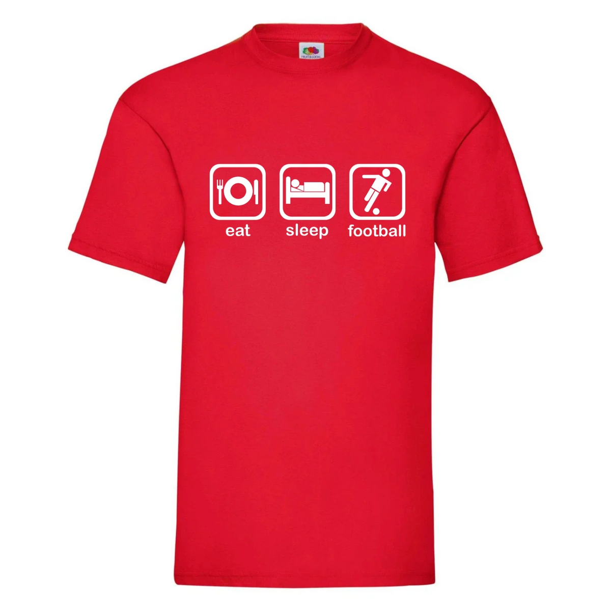 Eat, Sleep, Football - Football Fan , Football Player - Footie Fan Gift Unisex , , , Long Sleeve Tee