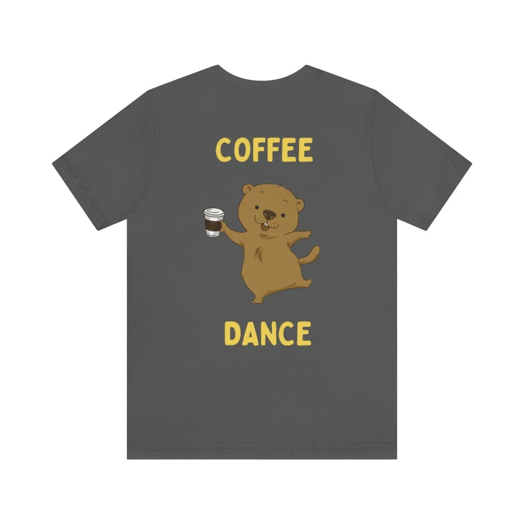 Unisex Jersey Short Sleeve Tee Cute Funny Coffee Dance Shirt - Rescues Dogs Cats Unisex , , , Long Sleeve Tee