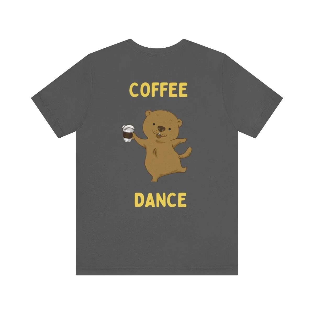 Unisex Jersey Short Sleeve Tee Cute Funny Coffee Dance Shirt - Rescues Dogs Cats Unisex , , , Long Sleeve Tee