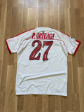 t shirt jersey vintage soccer Sevilla 2002/2003 Artega number 27 Unisex , , , Long Sleeve Tee