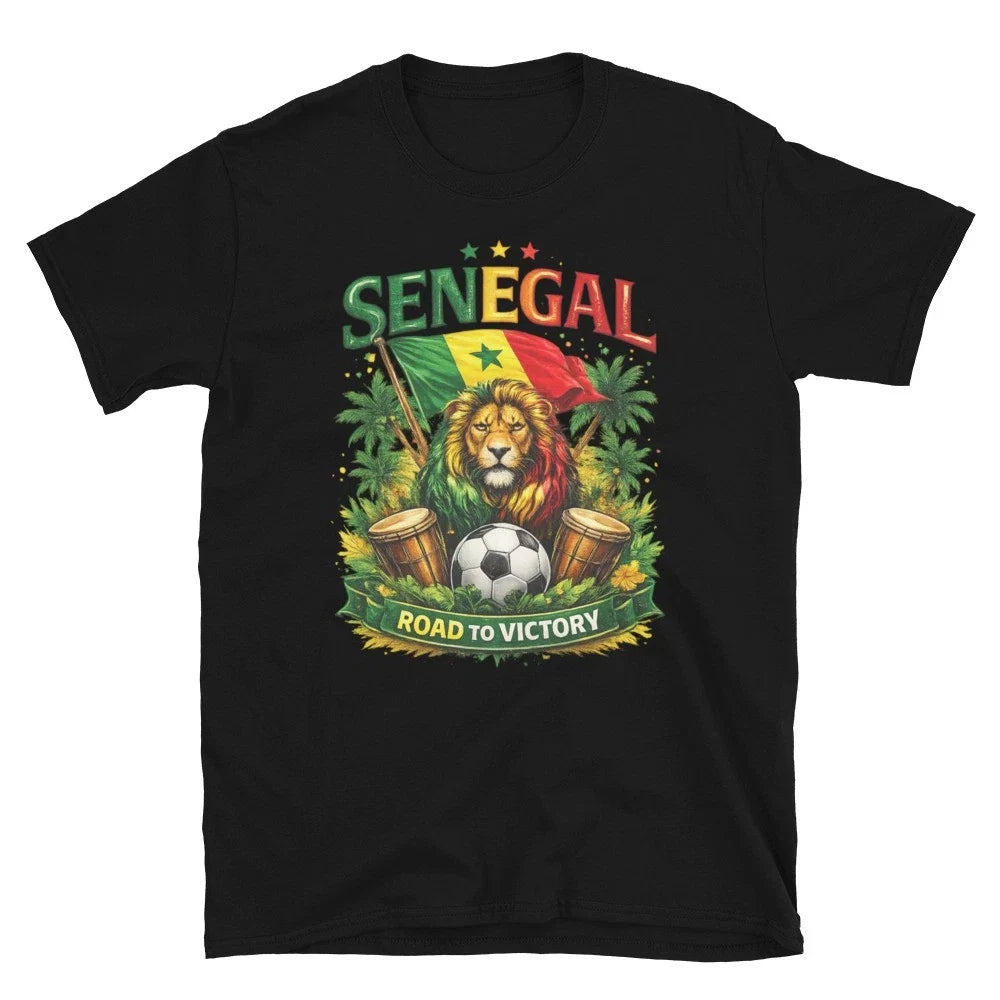 Senegal Road to Victory World Cup Fan Unisex , , , Long Sleeve Tee