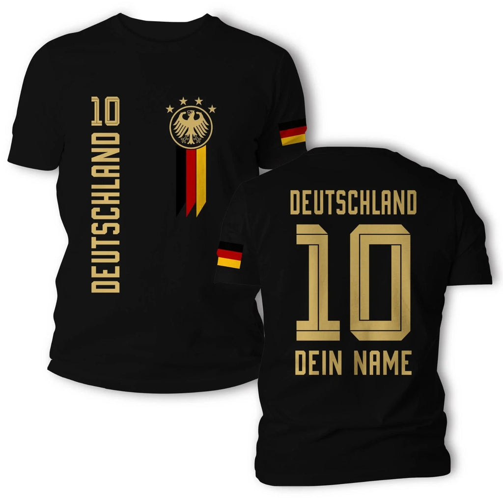Germany Jersey Adult & Kids World Cup 2026 Gold Classy Fan Gift Unisex , , , Long Sleeve Tee