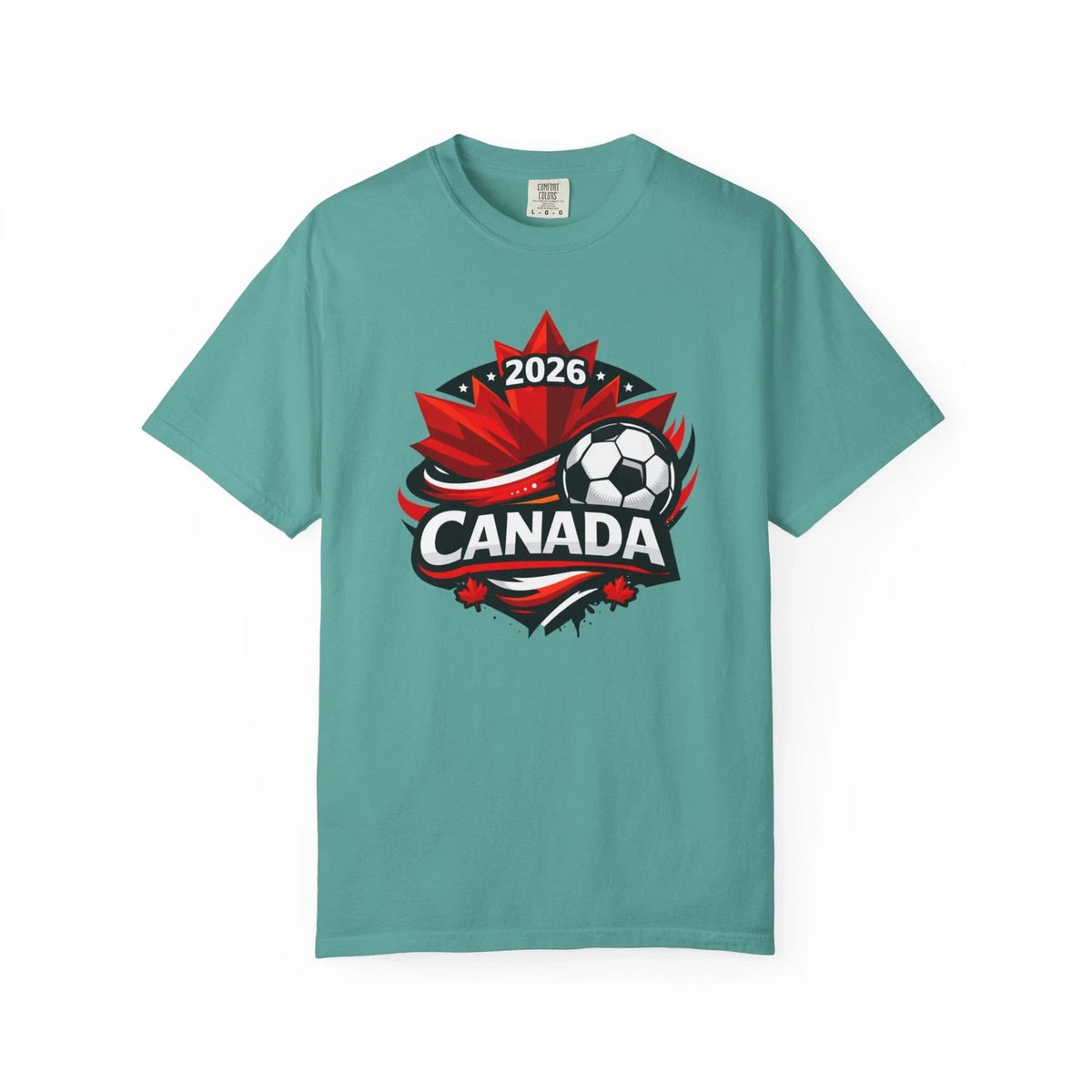 Canada Soccer 2026 | Maple Leaf Soccer Crest Unisex , , , Long Sleeve Tee