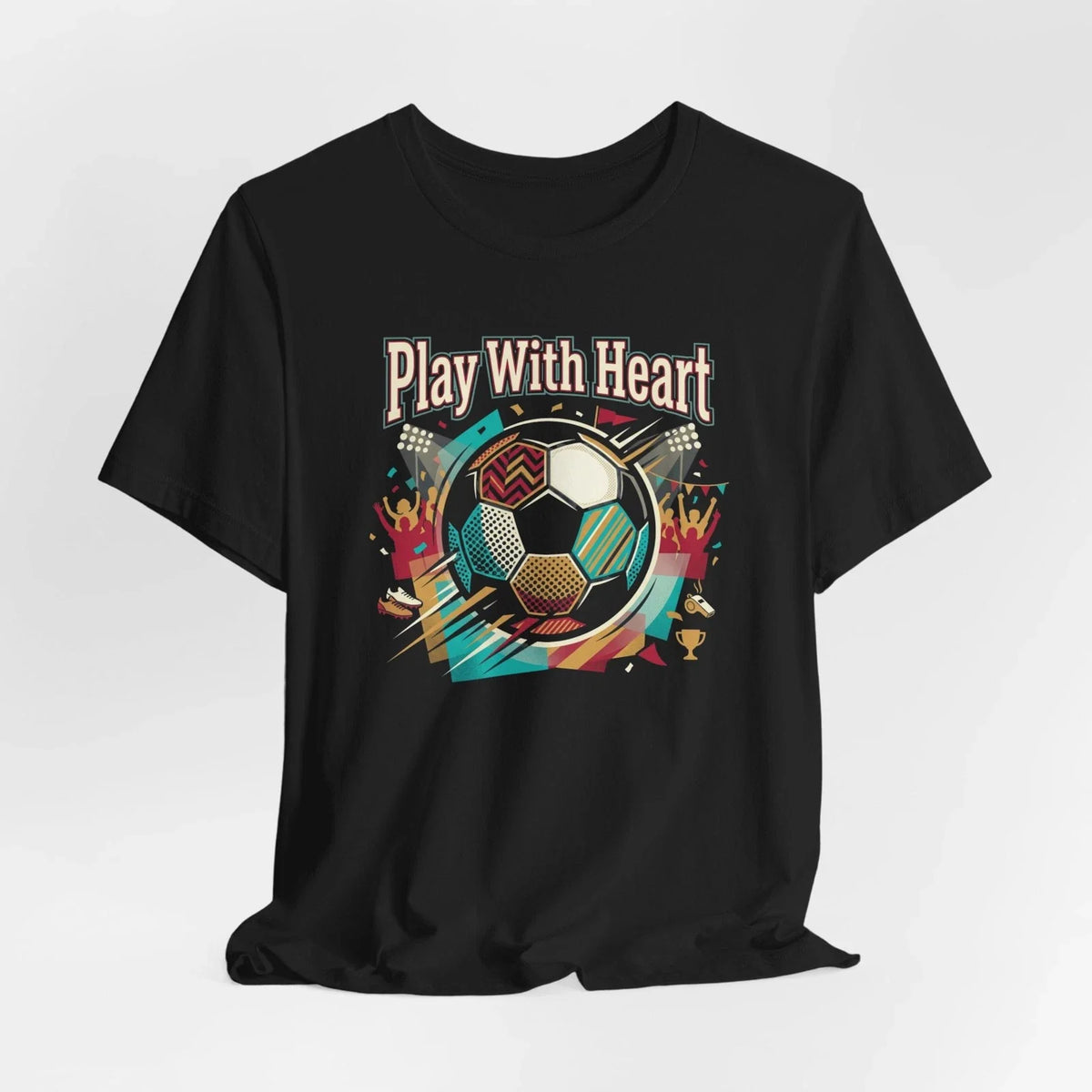 Maximalist Soccer Spirit Game Day Tee | Sports Fan Athletic Unisex , , , Long Sleeve Tee