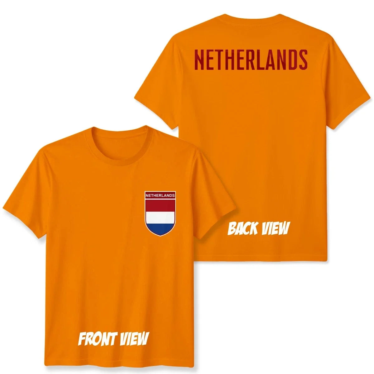 Netherlands Football Unisex Kids Country Pride Soccer Tee #WC Unisex , , , Long Sleeve Tee
