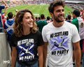 No Scotland No Party Scottish Soccer Football Fan Tee Funny Saltire Gift Unisex , , , Long Sleeve Tee