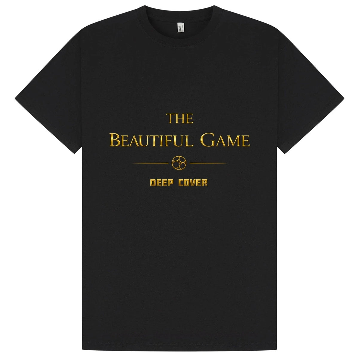 The Beautiful Game Cotton World Cup 26 in Black & Gold XS to 5XL Unisex , , , Long Sleeve Tee