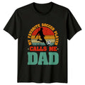 My Favorite Soccer Player Calls Mens Soccer Dad Fathers Day Gift Unisex , , , Long Sleeve Tee
