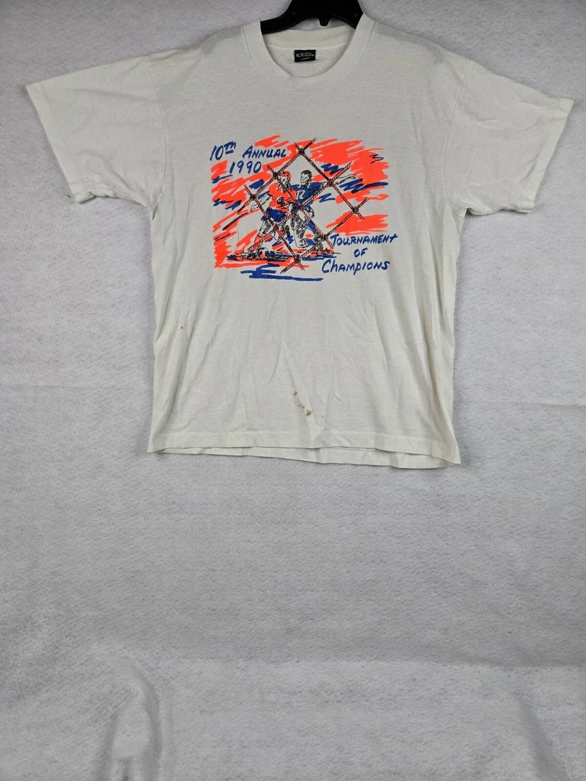 Vintage Soccer . Tournament Of Champions. SizeXL. 90's Unisex , , , Long Sleeve Tee