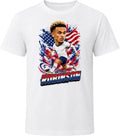 Antonee Robinson United States Soccer Caricature 2026 World Cup T Shirt Unisex , , , Long Sleeve Tee
