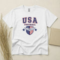 USA 2026 Football Fan T Shirt Soccer Supporters Gildan Cotton Family Top Unisex , , , Long Sleeve Tee