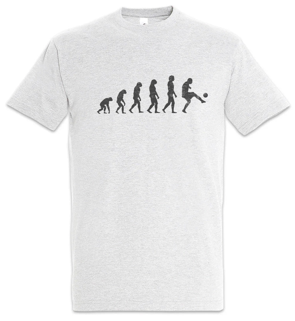 Football Evolution Human Soccer Fun Player Training Sports Sport Coach Unisex , , , Long Sleeve Tee