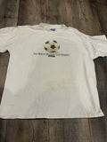 Vintage 1990s “Aussie T” TShirt Size L Soccer Used Unisex , , , Long Sleeve Tee