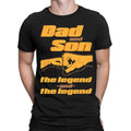 Best Dad And Son Father Day Caring Dad Daddy Amazing Men #FD Unisex , , , Long Sleeve Tee