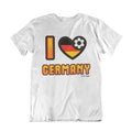I LOVE GERMANY Football World Cup 2026, Adults Kids Or Baby, World Cup Unisex , , , Long Sleeve Tee