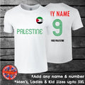 Palestine Personalised Mens Ladies Kids Gaza West Bank Football Soccer Unisex , , , Long Sleeve Tee