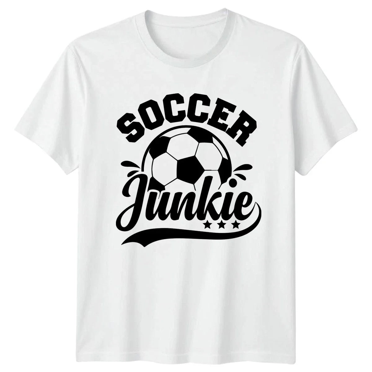 Soccer Junkie Funny Sports Fan Soccer Christmas Gift For Him And Her Unisex , , , Long Sleeve Tee