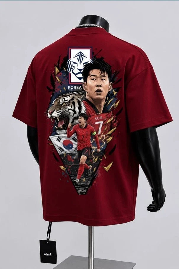Son Heung Min Korea Soccer Graphic Football Fan Unisex Tee Unisex , , , Long Sleeve Tee
