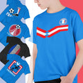 Boys or Girls Choice Of FRANCE Football Kids TShirts Rugby French 2026 World Cup Unisex , , , Long Sleeve Tee