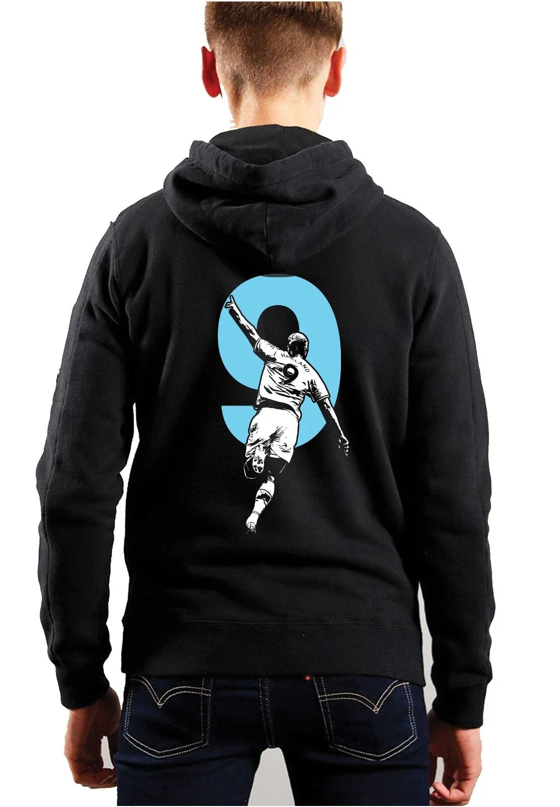 Haaland Kids T Shirt Erling Haland Goal Soccer Kids Adult Sizes Unisex , , , Long Sleeve Tee