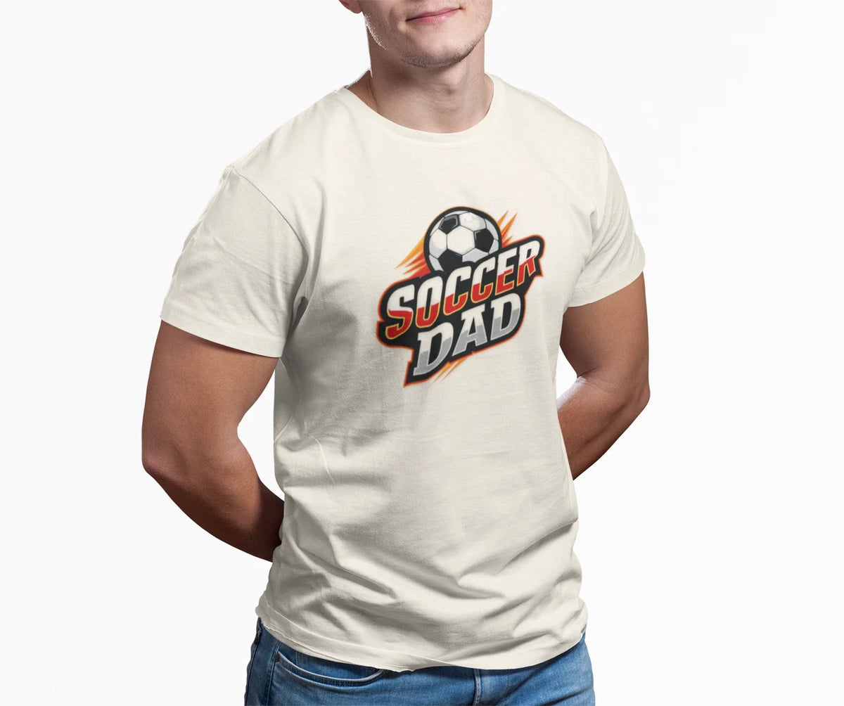 Soccer Dad | Soccer Ball Graphic Coach Dad Tee Unisex , , , Long Sleeve Tee